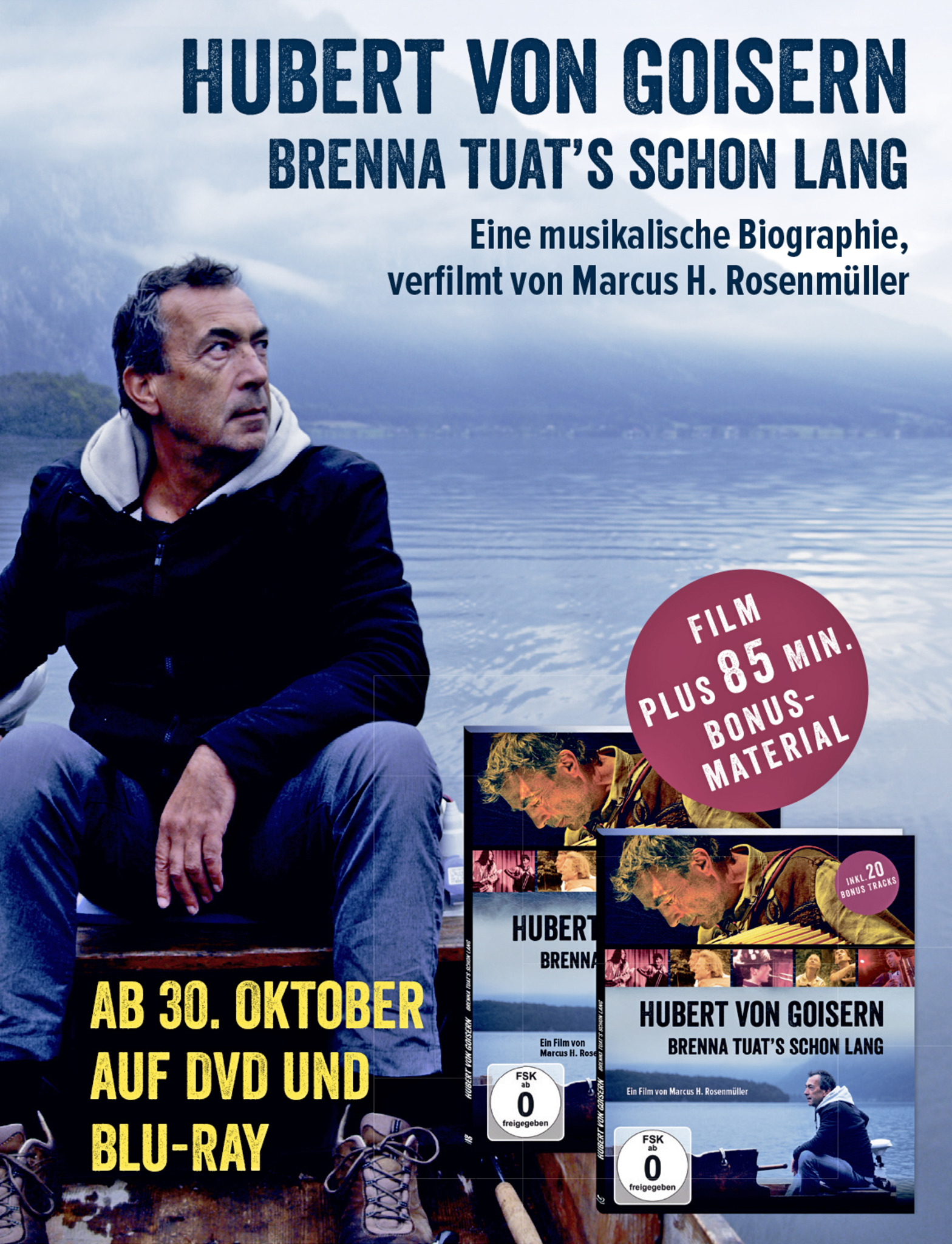 Hubert Von Goisern Brenna Tuats Guat Text Die BezirksRundschau verlost 40 DVDs "HUBERT VON GOISERN - BRENNA TUAT