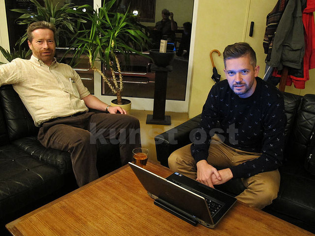 Kalr Bauer (links) und Norbert Gall