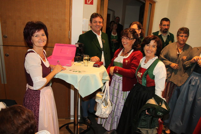 Auch eine Tiroler Tracht war zu bewundern