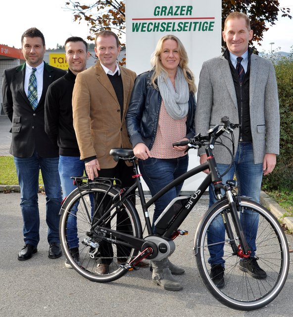 Barbara Kortschak gewann ein E-Bike der Firma Drahteisel.