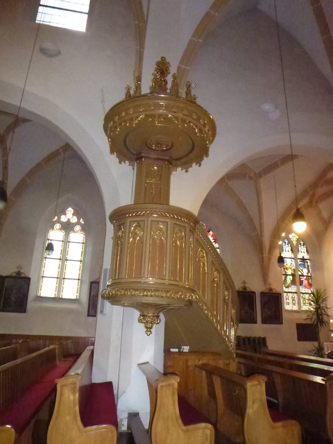 Kanzel in der Pfarrkirche Gresten