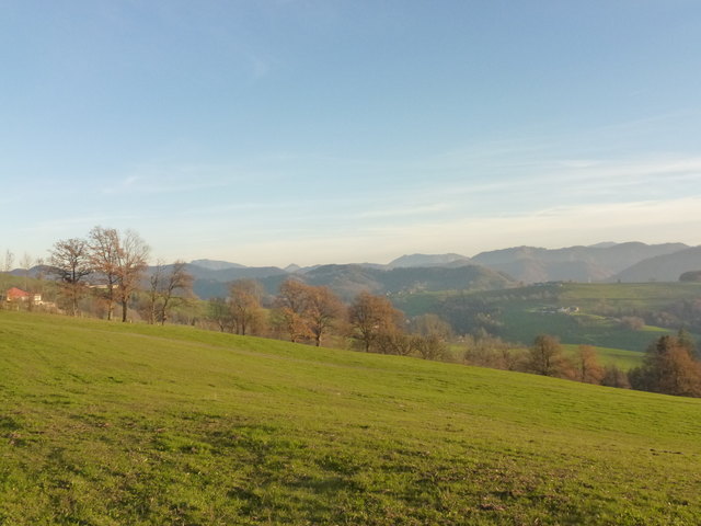 Blick vom Panorama Weg zwischen Randegg und St. Leonhard am Walde