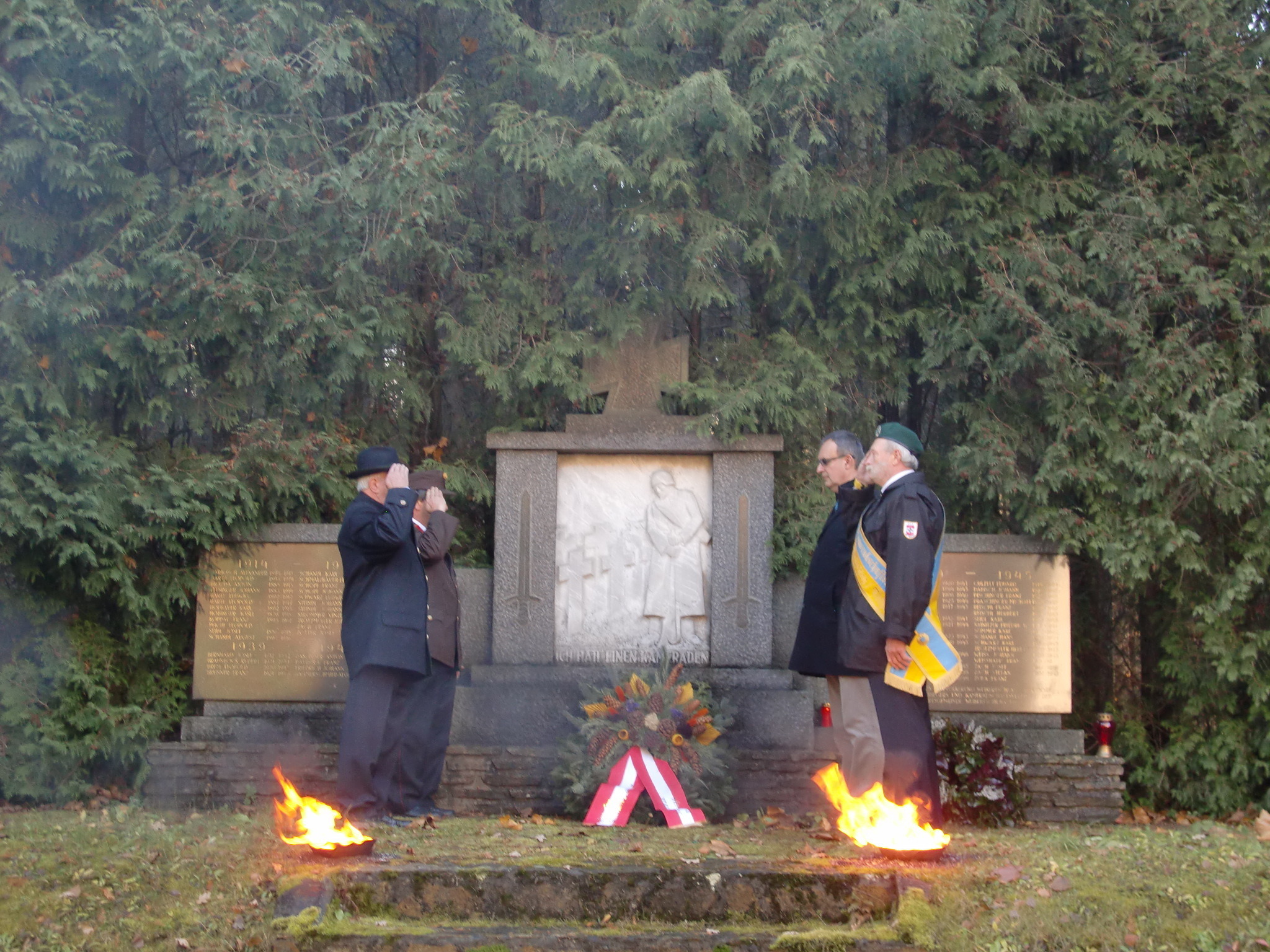 Heldenehrung Weikertschlag an der Thaya Waidhofen/Thaya