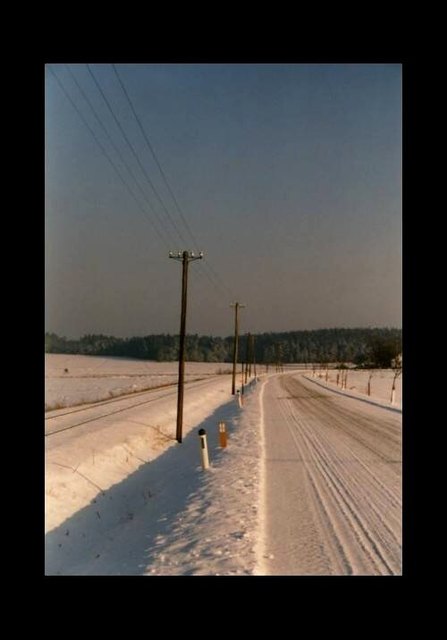 Im verschneiten Hessendorf