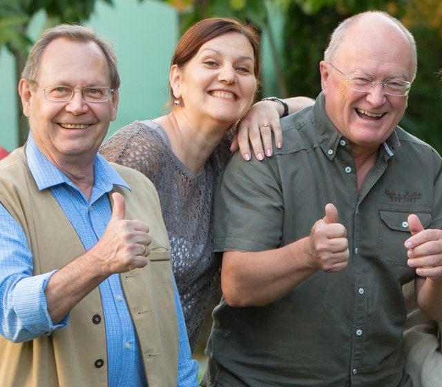 Das Gemeinderatsteam der Gru?nen Perg: Heinz Emhofer, Brigita Supukovic und Parteichef Franz Baumann. | Foto: Alexander Schneider