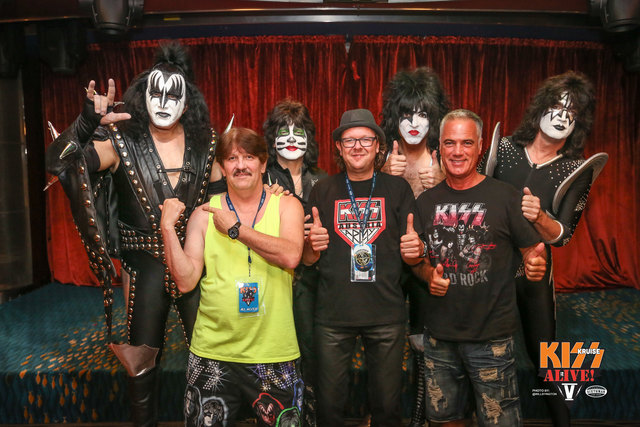 Reinhard "Willi" Wilfurth und Gerald Masser mit KISS ;-) | Foto: Willbyington