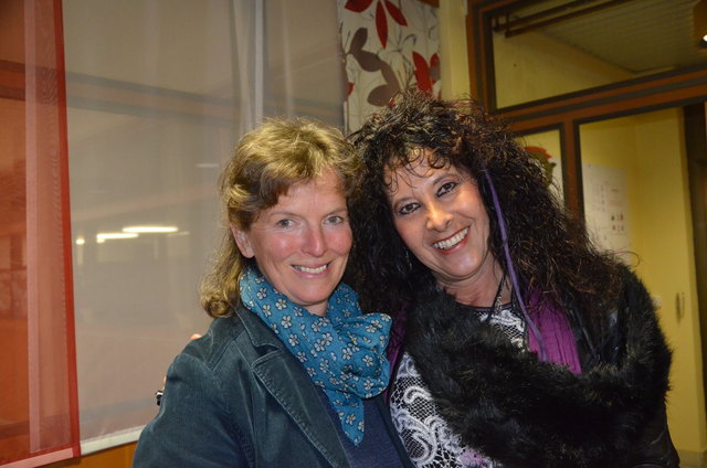 Christa Drussnitzer mit Andrea Gruber (v.re.)