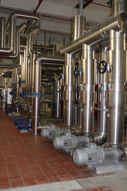 Die neue Contractinganlage von Fischer Sports, FACC, Benteler-SGL und der Energie AG.