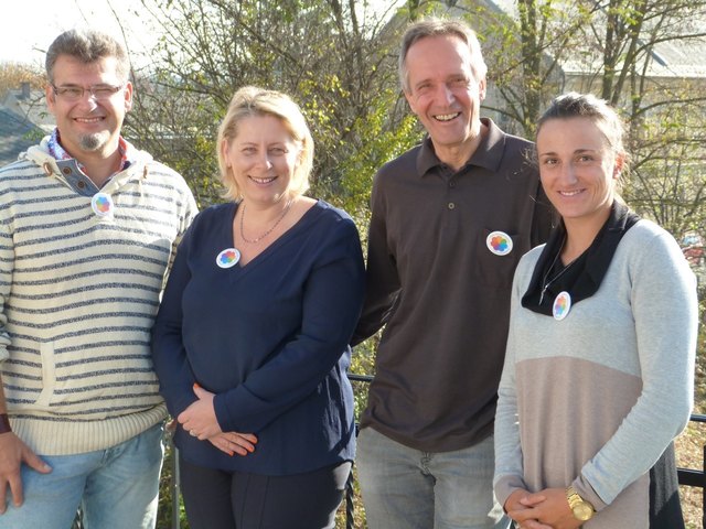 Beim Projekt dabei: Roland Jaritz, Ingun Kluppenegger, Robert Moser und Lara Vadlau | Foto: KK