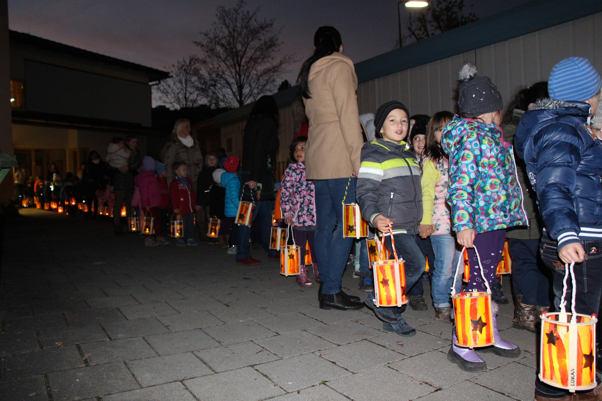 Kindergarten BUNTE WELT Schwertberg feierte am 11. 11. ein