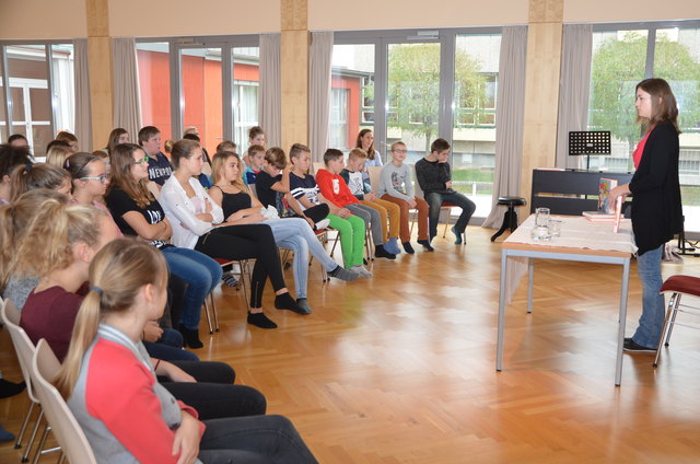 Die 3. Klassen mit Jennifer Pruckner