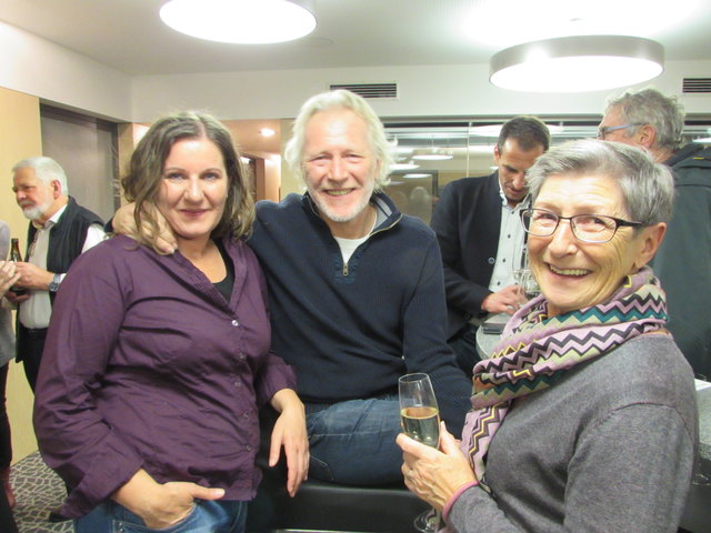 Lisa Krabichler, Peppi Spiss und Luise Heiss.