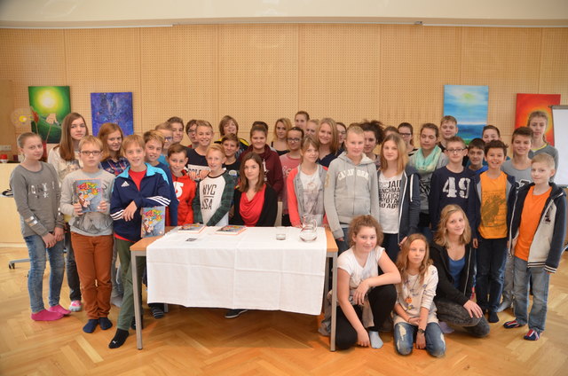 Die 3. Klassen mit Jennifer Pruckner