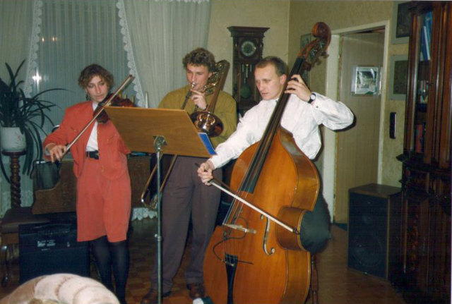 Musikalische Geschwister: Heidi, Norbert und Gerhard Prager musizierten gemeinsam.