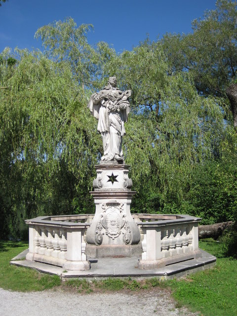 Johannes-Nepomuk-Statue am Leopoldskroner Weihe | Foto: Stadt Salzburg