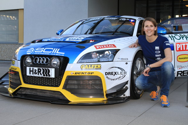 Im 400-PS-Boliden Audi TT RS bewies die Imsterin Daniela Schmid einmal mehr, wer die schnellste Dame im Feld war.