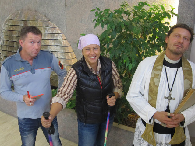 Von links: Mario Sacher, Nina Pilsl und Andreas Viertelmaier.