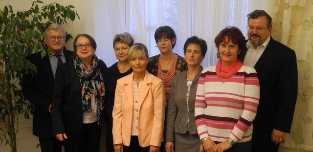 Franz und Liselotte Pfeiffer, Eva Jandova, Alena Nemcova, Monika Spitzer, Elisabeth Weinstabl und Thomas Pfeiffer. | Foto: Herka
