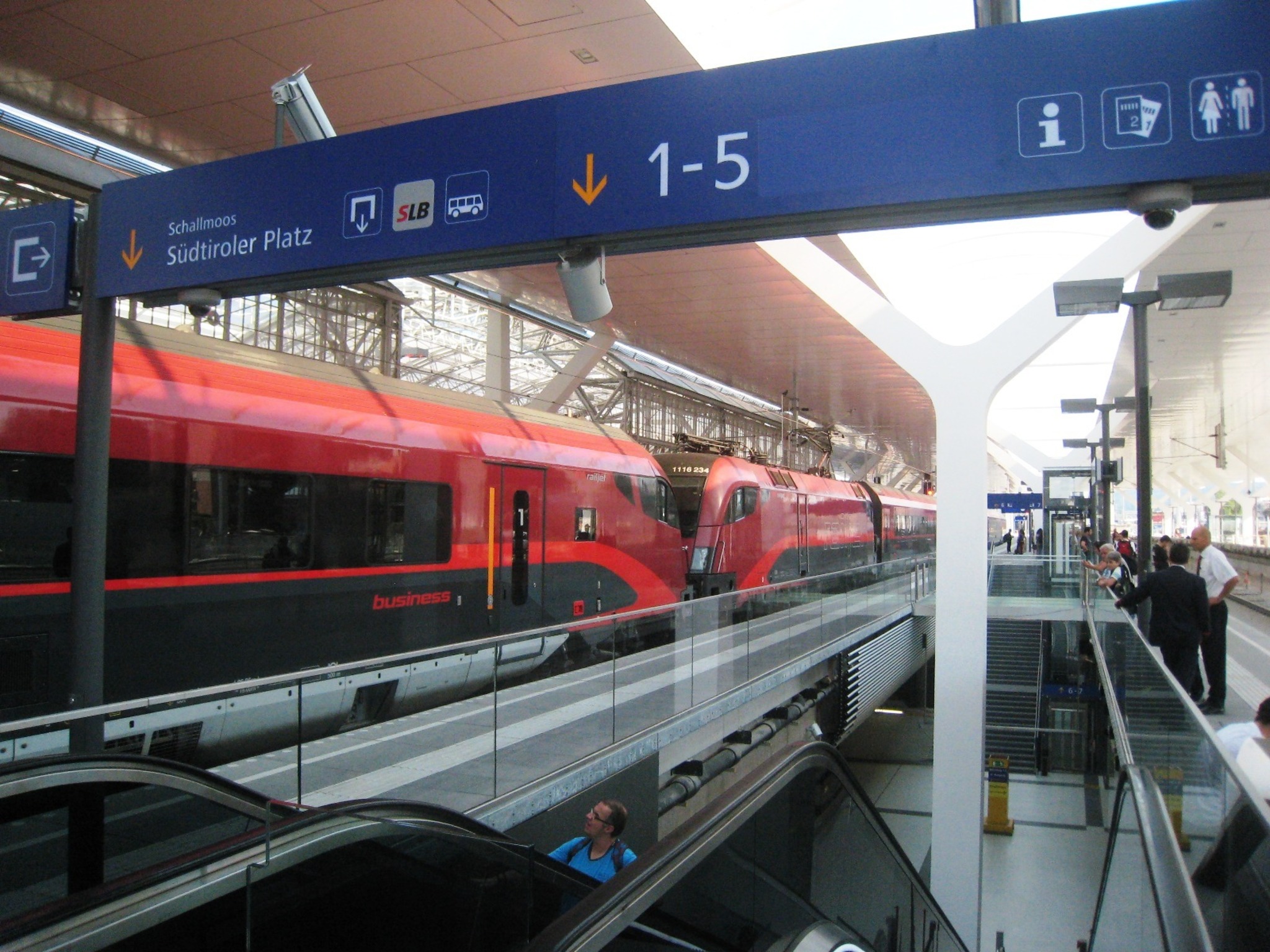 RailjetZugverkehr von Wien nach München startet SalzburgStadt