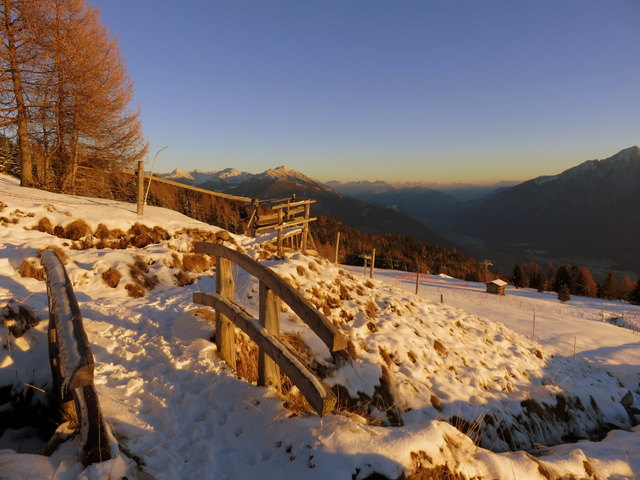 hier liegt noch Naturschnee