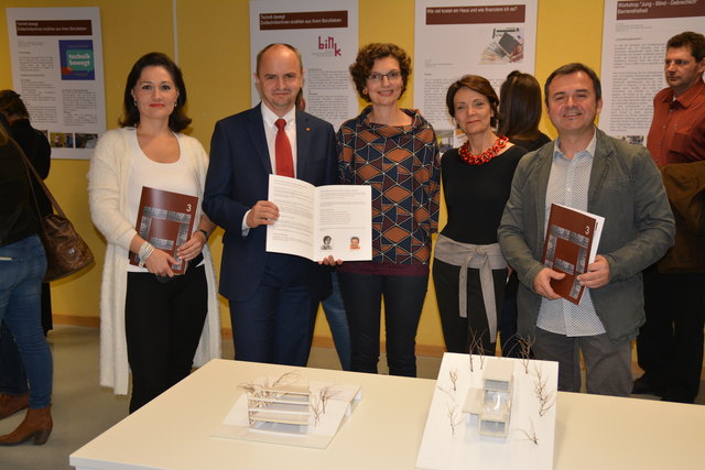 Daniela Filipovits-Flasch, Heinz Zitz, Sonja Melchart-Ledl, Helga Fabsits und Manfred Leirer.