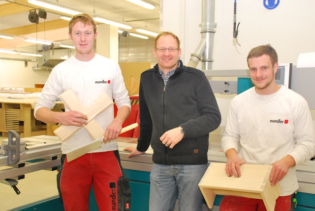 Johannes Egger, Markus Mandler und Roman Pirker