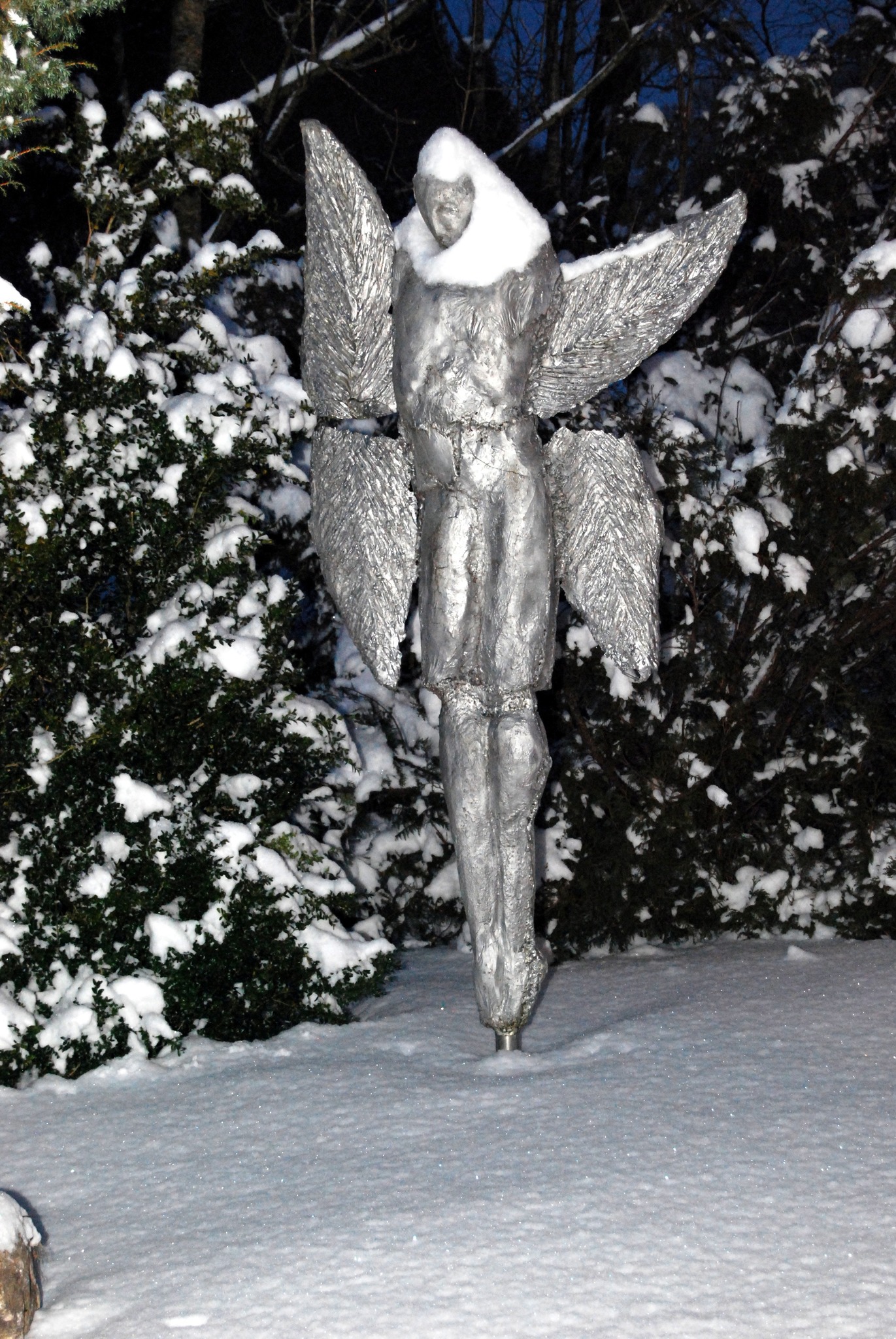 Engel im Schnee Flachgau