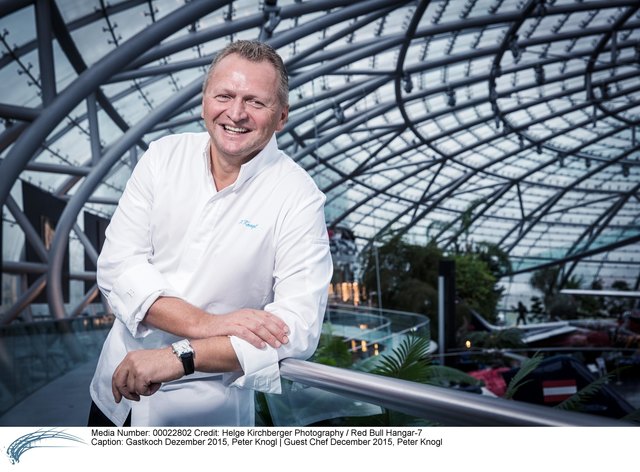 Peter Knogl ist DezemberGastkoch im Ikarus SalzburgStadt