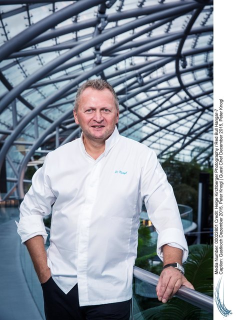 Peter Knogl ist DezemberGastkoch im Ikarus SalzburgStadt