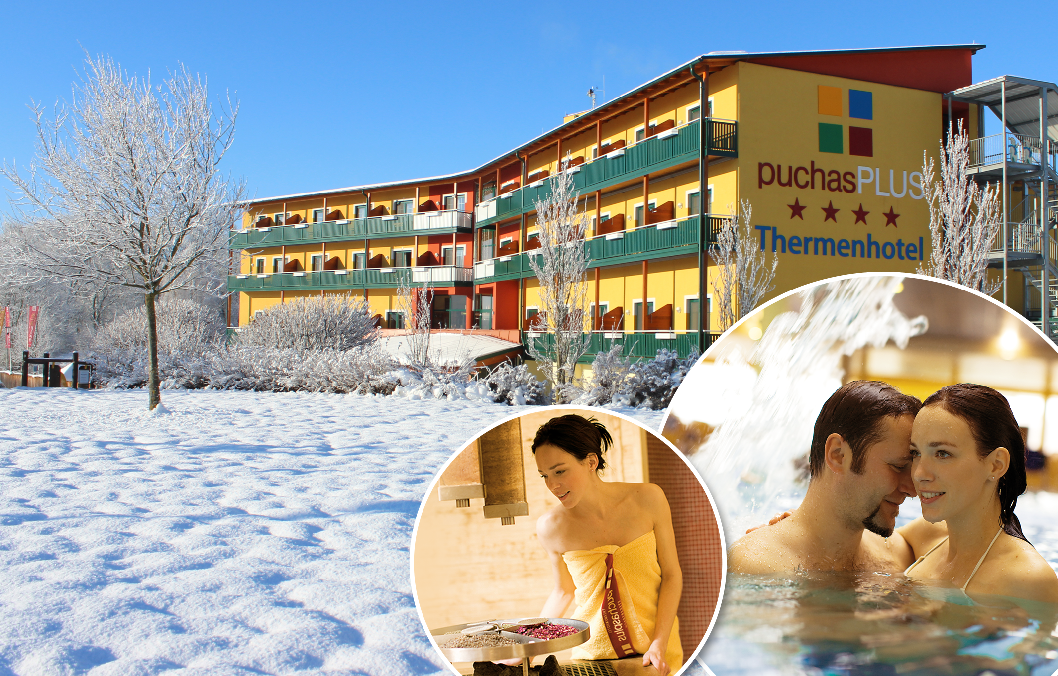 Winterlicher Thermenurlaub im Burgenland in *** Hotel PuchasPLUS in Stegersbach