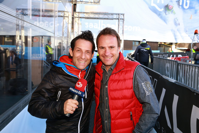 Die zwei Moderatoren Tom Walek und Ernst Hausleitner.