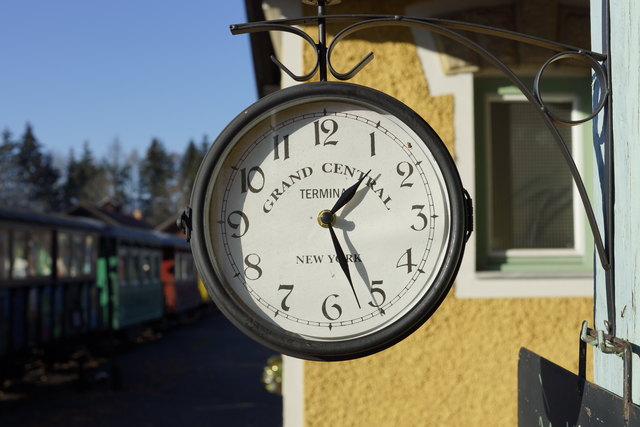 Stainzer Bahnhofsuhr