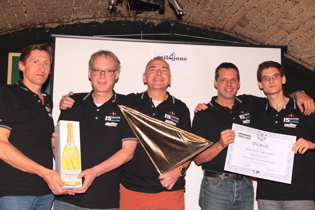 "White Arrow Sailing Team": Franz Withalm, Franz Wienzl, Andreas Pokorny, Wolfgang Stumberger und Daniel Diem.