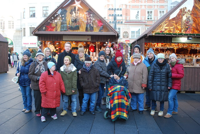 WOCHE Lavanttal und Lebenshilfe Wolfsberg besuchten gemeinsam den Grazer Christkindlmarkt