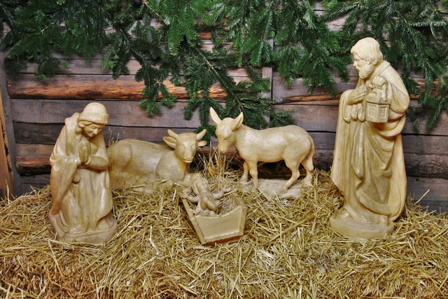 Adventmarkt, Wiener Neustadt, Krippe