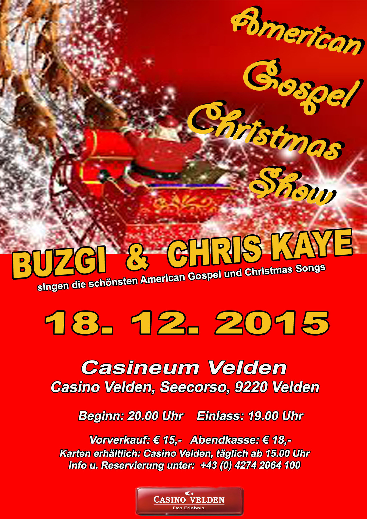American Gospel & Christmas Show Villach Land