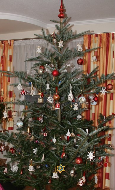 ...beim Anblick dieses Weihnachtsbaumes erstrahlen Kinderaugen und Kinderherzen