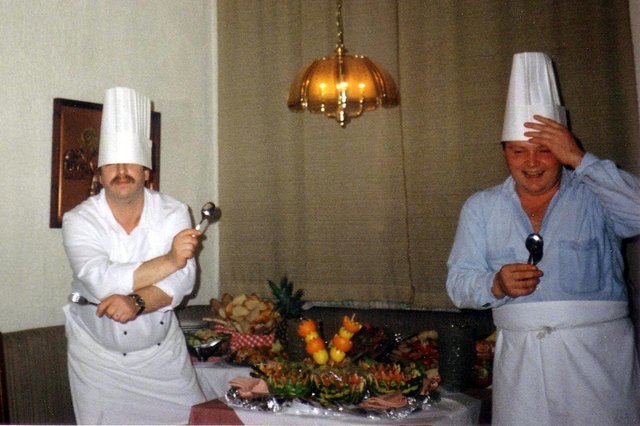 Der gelernte Koch Heinrich Vorauer wusste genau, dass auch das Auge mitisst. | Foto: privat