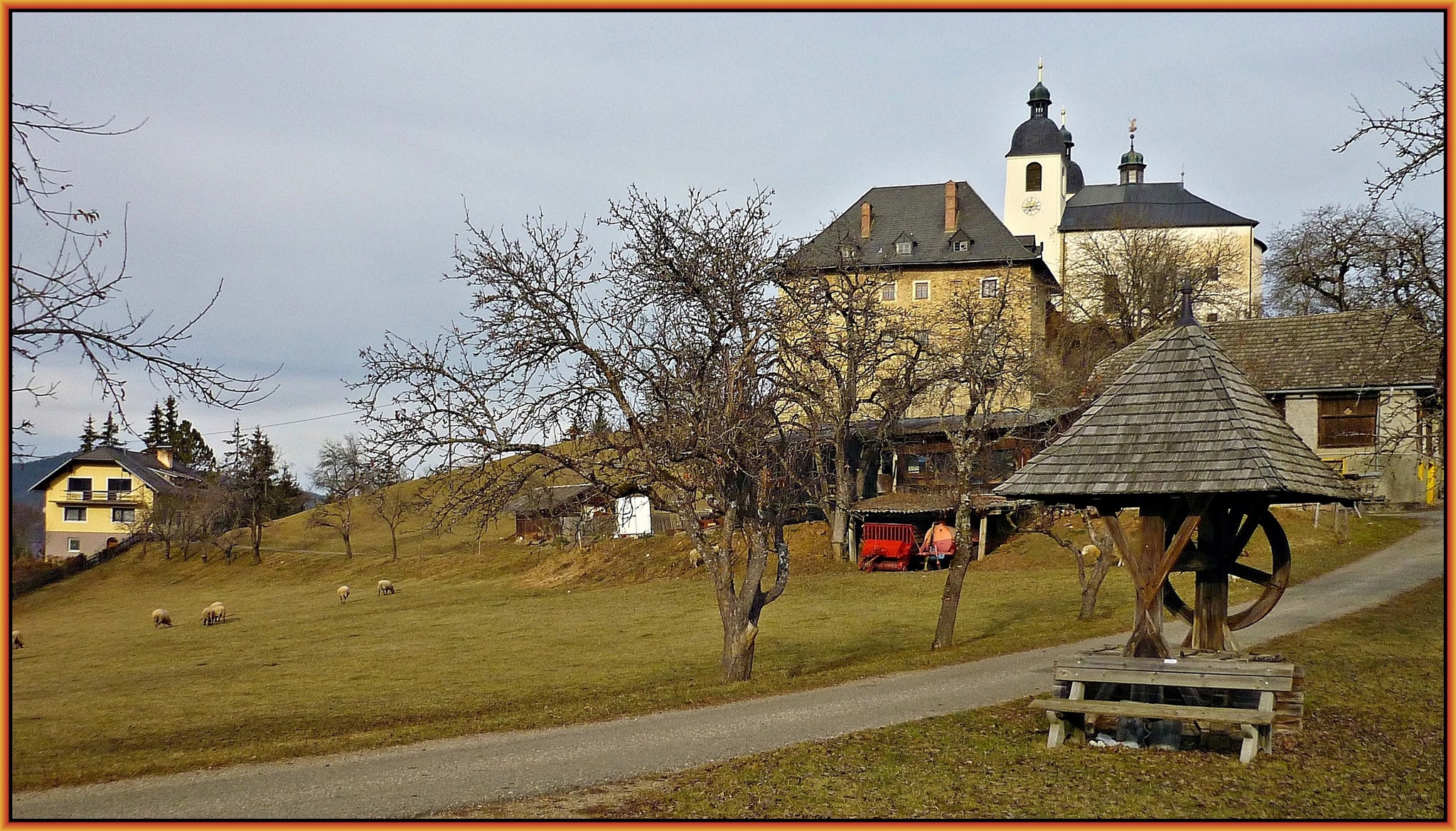 Die Wallfahrts und Filialkirche Maria Hilf in der Gemeinde Guttaring