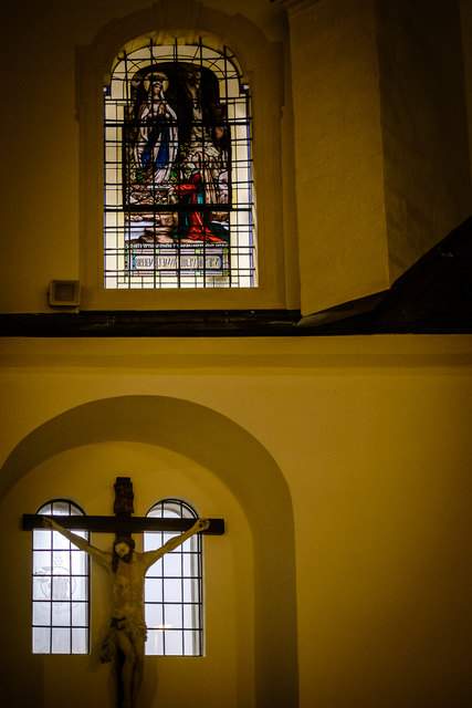 Frisch renovierte Kirche in Neusiedl am See