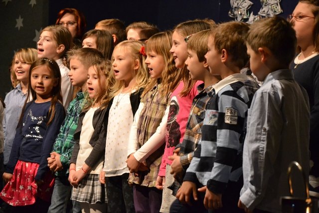 Die Schulkinder sangen, spielten und tanzten. | Foto: Volksschule Neuhaus am Klausenbach