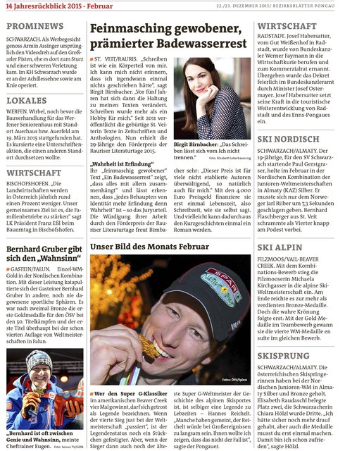 Das war der Februar.