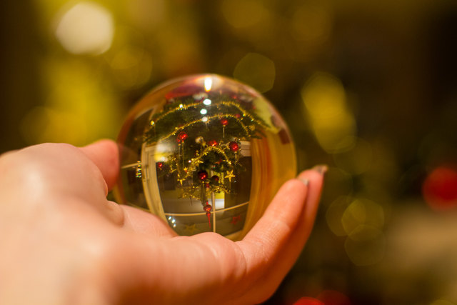 "Frohe Weihnachten! Einmal eine andere Perspektive :)", so Therese Kacsics aus Steinbrunn. Wir gratulieren zum Hauptpreis!