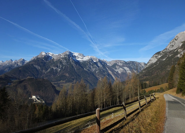 mit Burg Hohenwerfen