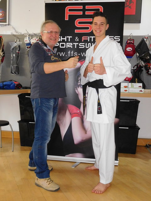 Klaus Maderthoner und Niklas Hörmann bei der Präsentation. | Foto: KK