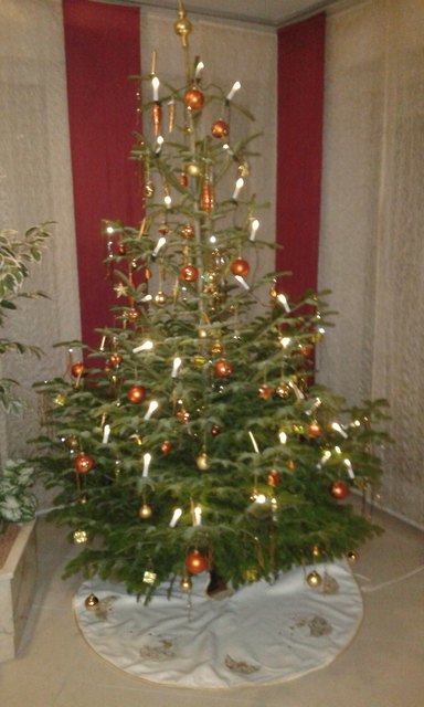 Unser Christbaum