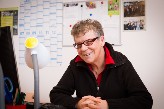 Sie ist eine Art Grazer Ute Bock: Ruth Seipel hilft und fördert junge Flüchtlinge mit Leib und Seele. | Foto: geopho