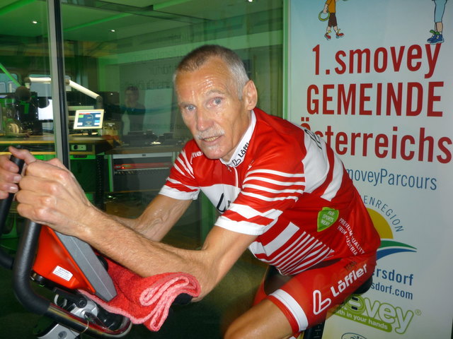 Ulrich Mattersberger bei seinem Einsatz im Landesstudio Steiermark. | Foto: privat