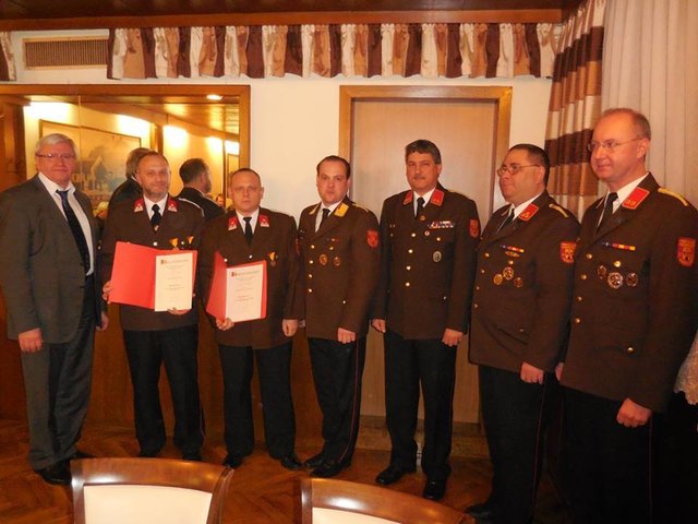 Bürgermeister Goldenitsch Erich, Klein Hannes, Regner Gerald, Pollreiss Lorenz, Pölzer Georg, Baar Christian, Seywerth Anton