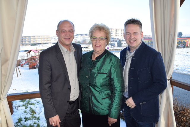 Die Reform bewerten trotz "faden Beigeschmacks" Wolfgang Sodl, Verena Dunst und Jürgen Schabhüttl (von links) positiv.